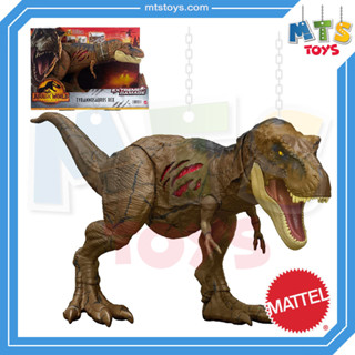 **MTS Toys**Mattel Jurassic World Dominion : HGC19 Extreme Damage Tyrannosaurus Rex [ความยาวจากหัวถึงหาง 43 ซ.ม.]