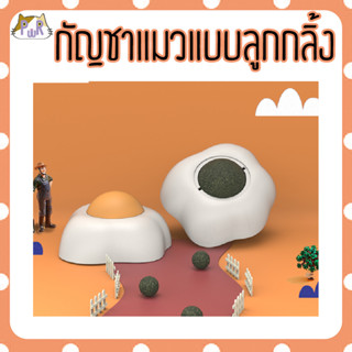 กัญชาแมว แบบลูกกลิ้งติดผนัง catnip ball [ก้อน]