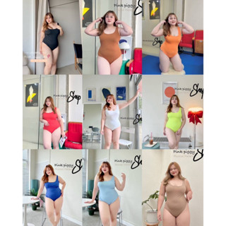 🔥Plussize🔥บอดี้สูทคนอ้วน🔥 อก 38-54