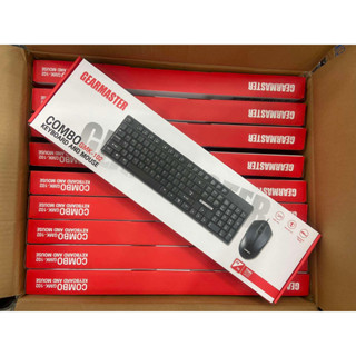 ส่งจากไทย คีย์บอร์ด พร้อม เมาส์ Keyboard+mouse Gearmaster GMK-102 COMBO KEYBOARD and MOUSE GMK102 พร้อมส่ง