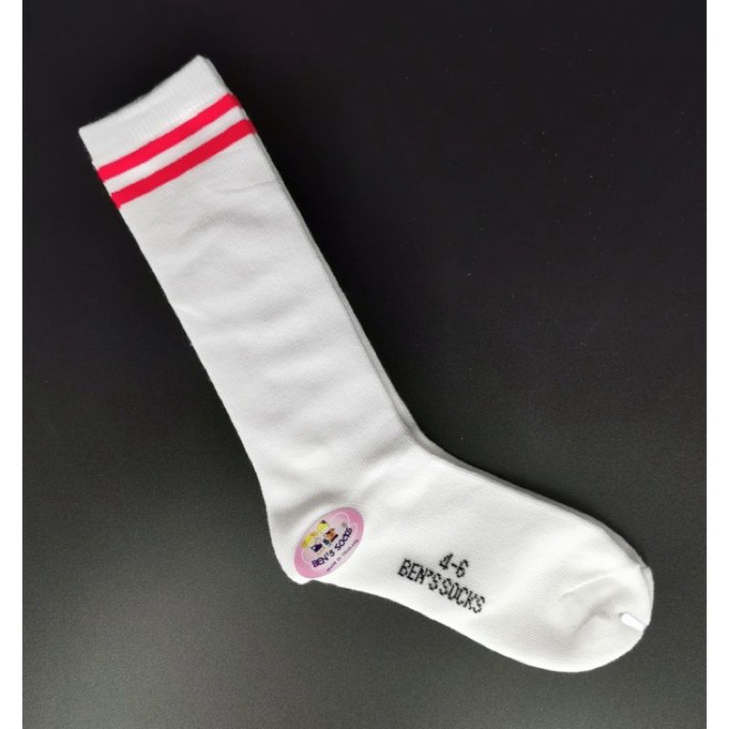 ถุงเท้ายาวถึงใต้เข่าใส่แสดงใส่เต้น4-6 ขวบ5-7ขวบ