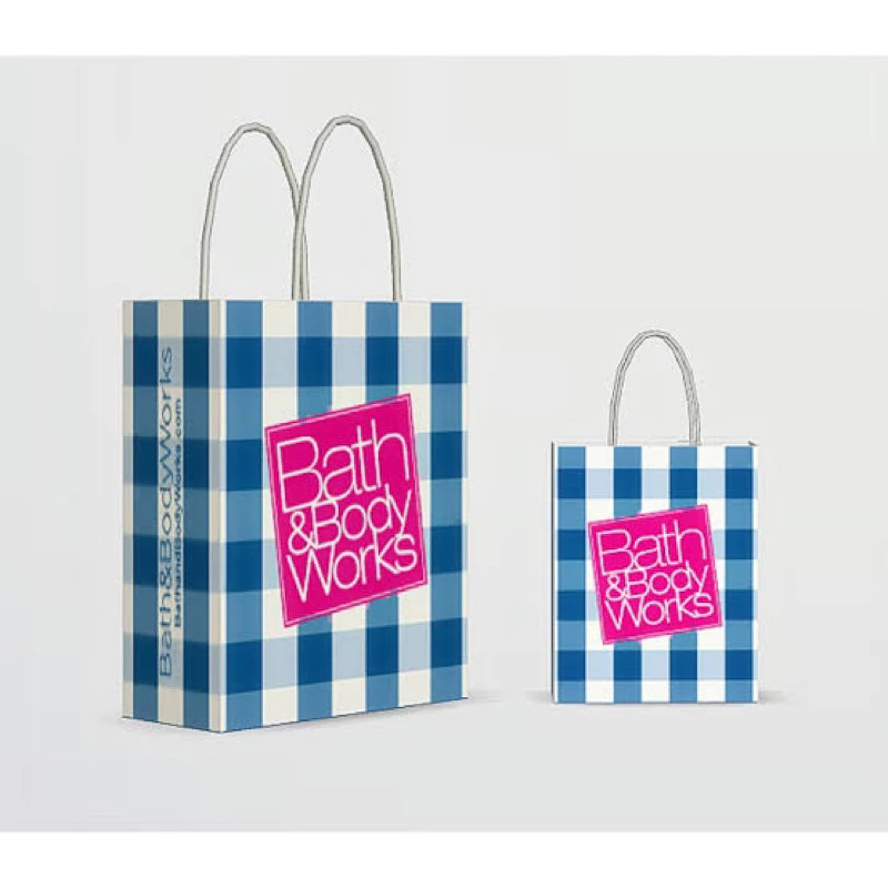 (แท้) ถุงกระดาษแบรนด์ Bath&Body Works Paper Bag🛍️🛍️