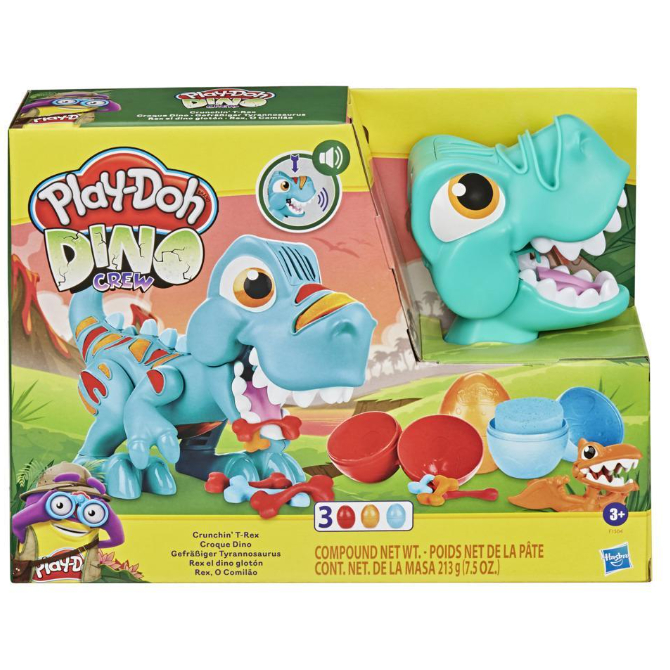 PLAY-DOH รุ่น F1504 PD CRUNCHIN T REX เพลย์โดว์ ไดโน ครูว์ ครัชชิง ทีเร็กซ์ สินค้าใหม่/แท้ พร้อมส่ง!