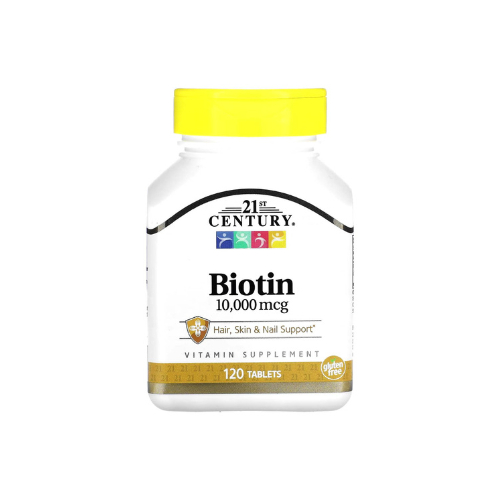 21st Century, Biotin 10000 mcg, 120 Tablets