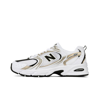 New Balance 530 Black and gold