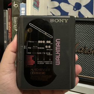 (Rear) Sony Walkman wm-51 Cassette Player เครื่องเล่นเทป Sony Model-F51