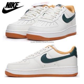 รองเท้า Nike Air Force 1 Low Cream White Beige Green Gum Unisex ส่งฟรี