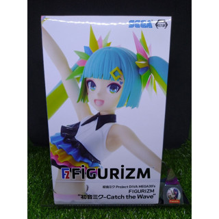 (ของแท้) ฮัตสึเนะ มิกุ ฟิกูริซึ่ม Hatsune Miku Figurizm - Project Diva Mega39s Catch The Wave Sega