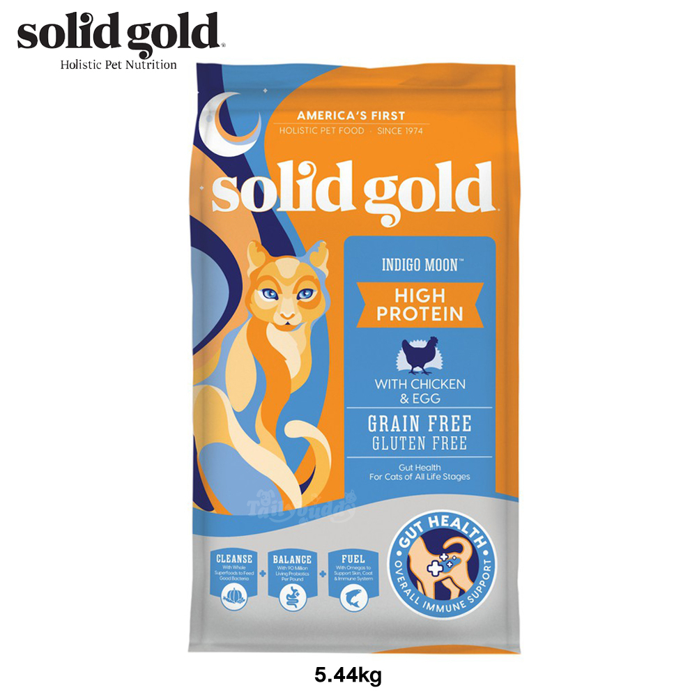 *มีคูปองส่วนลด* ราคาพิเศษ อาหารแมว Indigo Moon โดย โซลิด โกลด์ - Solid Gold 5.44กิโลกรัม