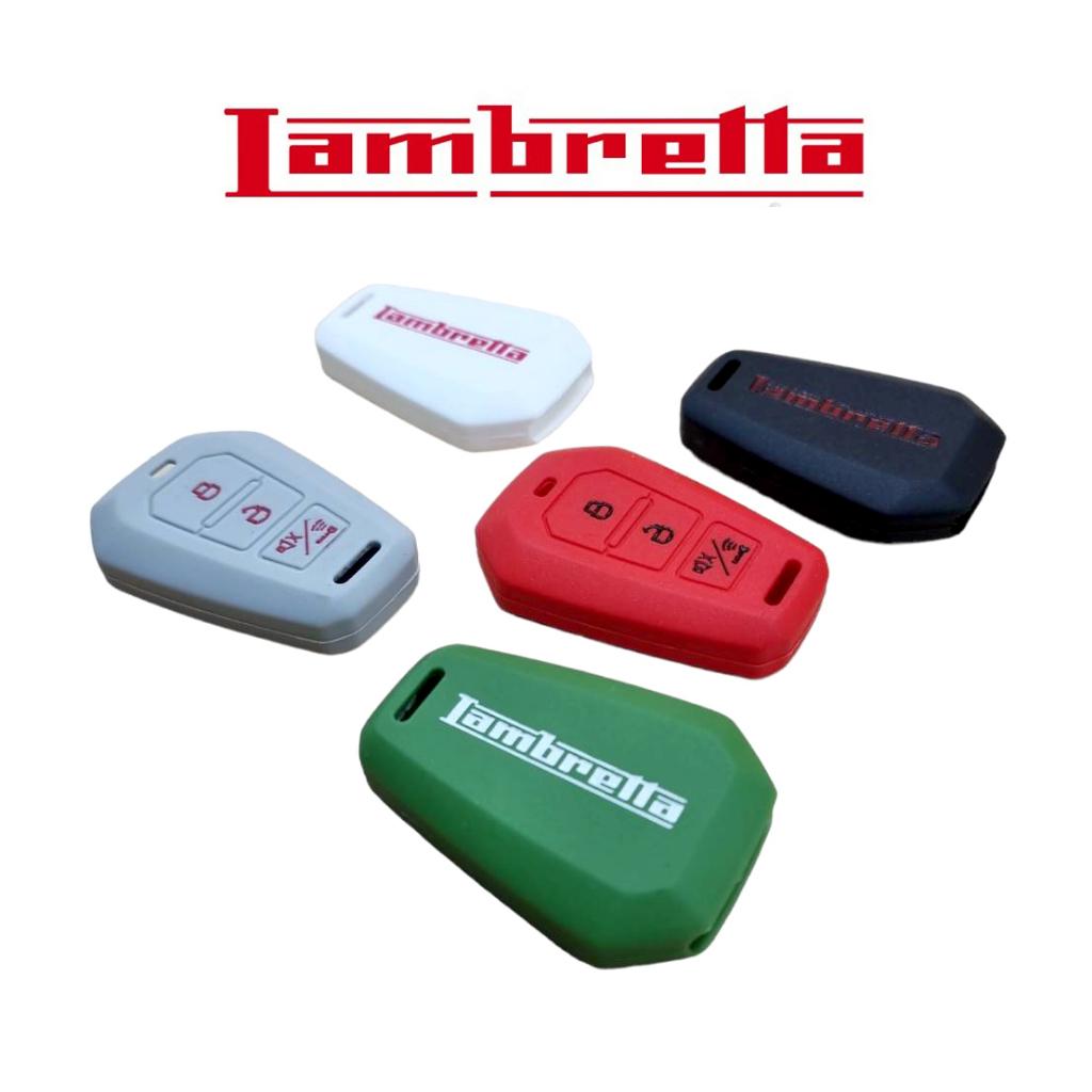 ซิลิโคนรีโมต Lambretta X300 X200 ปลอกหุ้มรีโมท มอเตอร์ไซค์ แลมเบตต้า