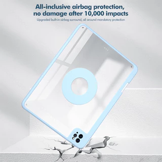GOOJODOQ เคสไอแพด หมุนได้ 360 องศา พร้อมขาตั้งแม่เหล็ก สําหรับ for iPad Pro 11 Air5 Air4 Gen10 10.9 Gen9 8 7 10.2 Case Air 6 11 2024