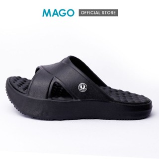 MAGO FOOTWEAR " MG 777 " ( ดำ ) รองเท้าสุขภาพชาย / หญิง