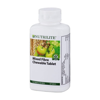 ชูเอเบิ้ล ไฟเบอร์ เบลนด์ นิวทริไลท์ เครื่องหมายการค้า - บรรจุ 60 เม็ด Nutrilite Mixed Fibre Chewable 60 Tablets