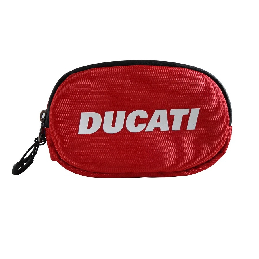 Ducati กระเป๋าคาดเอวดูคาติลิขสิทธิ์แท้ ขนาด 16.5x9x3.5 cm. DCT49 119