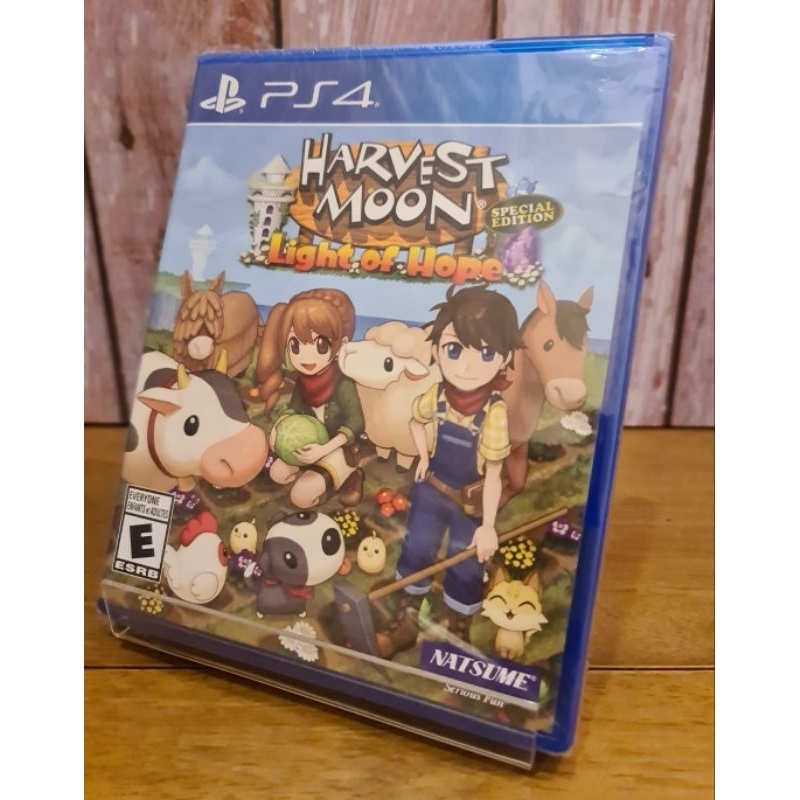 แผ่นเกม ps4 เกม Harvest Moon Light Of Hope ของเครื่องps4