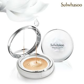 Beauty-Siam แท้ทั้งร้าน !! คุชชั่นพร้อรีฟิลสำหรับคนผิวขาว SULWHASOO PERFECTING CUSHION BRIGHTENING NO.13
