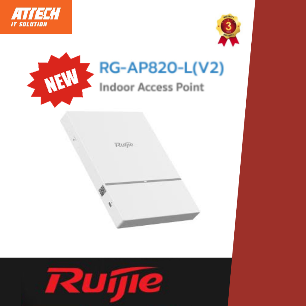 Ruijie RG-AP820-L(V2) Wireless Access Point RGOS11.9(6)W1B1 Firmware