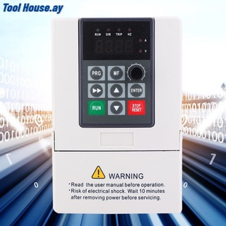 เครื่องมือ 380V 2.2KW Vfd ความถี่ไดรฟ์อินเวอร์เตอร์สําหรับมอเตอร์ควบคุมความเร็ว 3 เฟสอินพุตเอาท์พุท