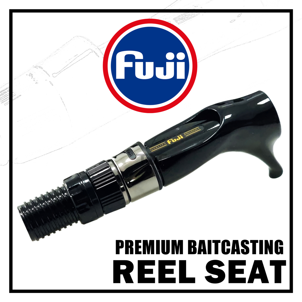 FUJI PREMIUM BAITCASTING REEL SEATS รีลซีทเบท ดำโรงงาน ญี่ปุ่นแท้ 100%