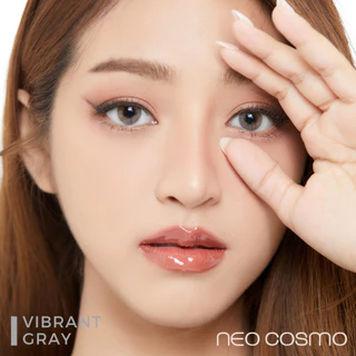 คอนแทคเลนส์ Vibrant Gray (Neo Cosmo) สีเทา ที่สุดของสายฝอ สีชัด มีค่าสายตา มีส่งด่วนใน กทม.
