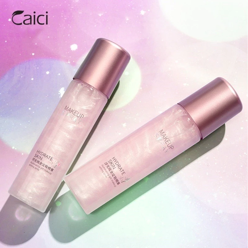 N289 สเปย์น้ำแร่ล็อคเครื่องสำอางค์ Caici Makeup spray หน้าเงาฉ่ำวาว ควบคุมความมัน 120ml