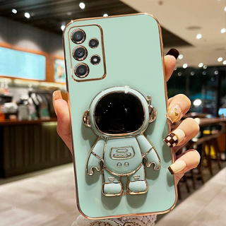 เคสนักบินอวกาศมีขาตั้ง สำรับรุ่น Samsung A03 A12 M12 A22-5G A30S A50 A50S สำรับรุ่นXiaomi Redmi 9A  นิ่มเคสสิชิโคนขอบต