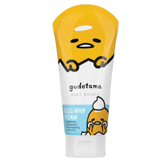 Baby Bright Gudetama EggWhip Foam 160g.เบบี้ไบร์ท กุเดทามะ เอ้ก วิป โฟม.(1 หลอด)