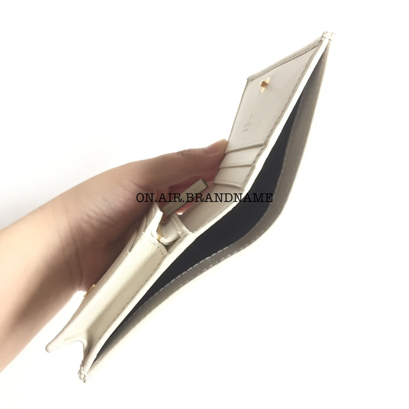 New gucci horsebit card case wallet สีขาว น่ารักมาก #4