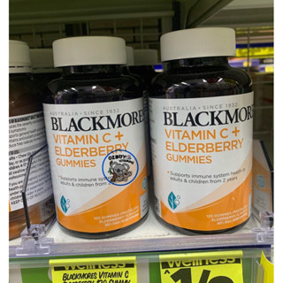 Blackmores vittamin c + elderberry gummies