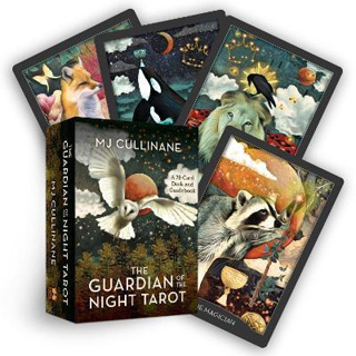 ไพ่แท้ พร้อมส่ง The Guardian of the Night Tarot : A 78-Card Deck and Guidebook