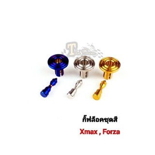 กิ๊บล็อคชุดสี สแตนเลสแท้ รุ่นXMAX ,รุ่นForza300 ราคาตัวละ