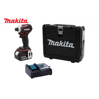 ไขควงกระแทกไร้สาย สีแดง MAKITA® รุ่น DTD172RFAR