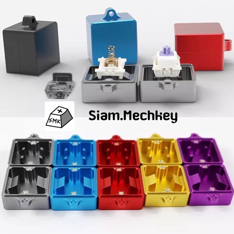 พร้อมส่งที่ไทย ของแท้ Switch Opener ที่เปิดสวิตซ์ วัสดุ CNC Aluminum Alloy เพื่อทำการลูป / ใส่ฟิล์ม Mechanical Keyboard