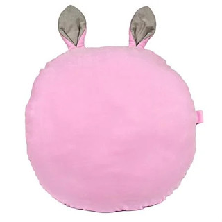 หมอนอิงกลม ME LIVING BUNNY 24x24 นิ้ว สีชมพู