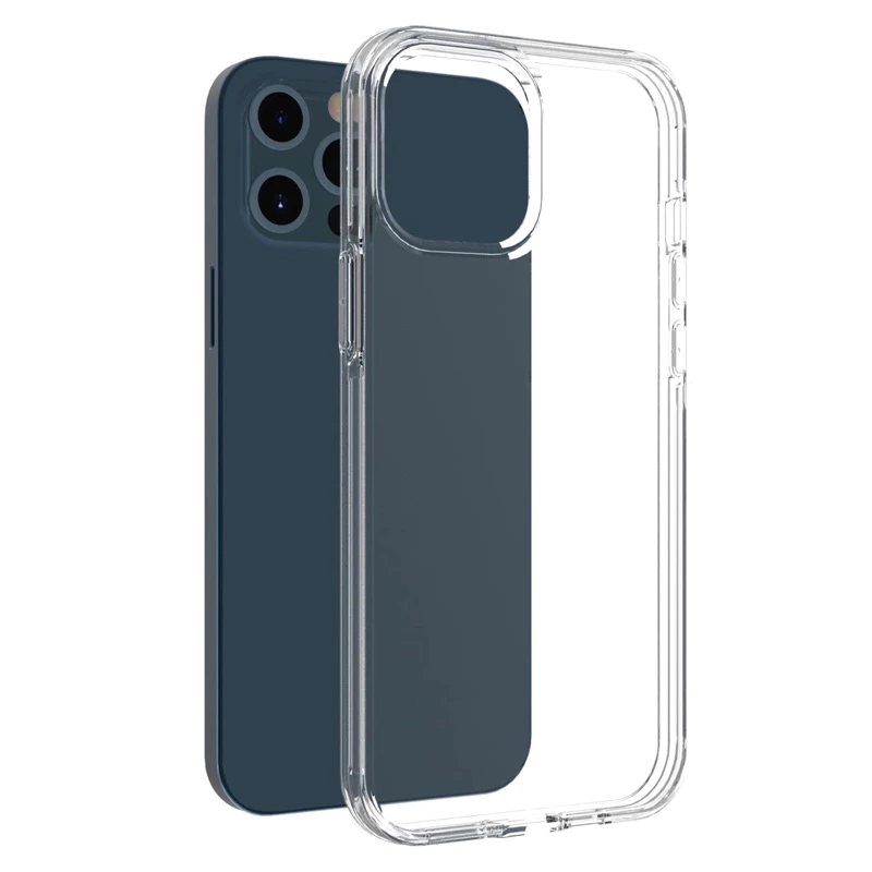 เคสใส สำหรับ iPhone ขอบนิ่มหลังแข็ง(TPU + PC ) เคสกันกระแทก 15 Pro Max 17 16 14 13 11 12 Pro Max 13 12 15 Pro 14 15 plus thumbnail 7