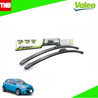 Valeo Flat Blade ใบปัดน้ำฝน Nissan March นิสสัน มาร์ช ปี 2012-2022 22/14