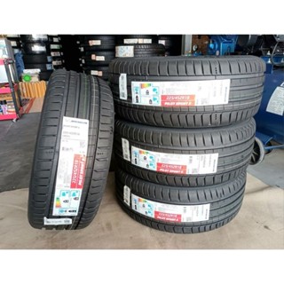 ยางใหม่ 225/45R18  Michelin Pilot Sport5   ผลิตปี 2023  พร้อมจุ๊บลม 4 ตัว ประกันบวม 2 ปี จัดส่งฟรีมีเก็บปลายทาง