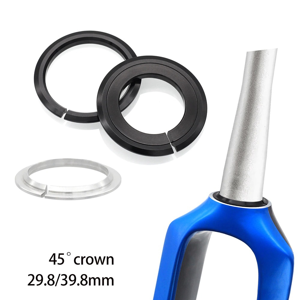 Zitto แหวนรองบ่าโช๊ค/สเปเซอร์รองถ้วยคอ รถจักรยานเสือภูเขา คอตรง/คอเทเปอร์ Bike Headset Base Ring Spacer 28.6mm 39.8mm