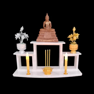 หิ้งพระติดผนัง หรือตั้งโต๊ะ สไตล์โมเดิร์น ขนาด 60 ซม. Megahome.biz
