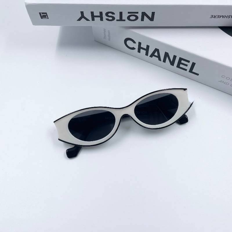 🇹🇭พร้อมส่งจากไทย🇹🇭✨NEWแว่นกันแดดแฟชั่น แนวเกาหลี ขอบ2สี สุดพีค ป้องกันUV400 UVA UVB รุ่นKR3 - รูปที่ 7