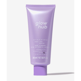 พร้อมส่ง ของแท้ GLOW HUB Purify &amp; Brightening Body Cleanser 200ml