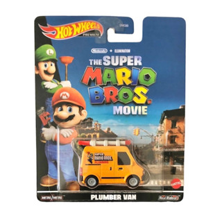 Hot Wheels Premium The Super Mario Bros. Movie Plumber Van