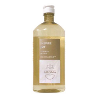 Bath &amp; Body Works Aroma Inspire Joy JUNIPER &amp; SAGE Body Wash Foam 295ml. ของแท้