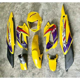 ชุดเฟรม 8 ชิ้น Sonic เก่า ปี 2000 - 2003 ชุดสีเหลืองแก้ว โซน…