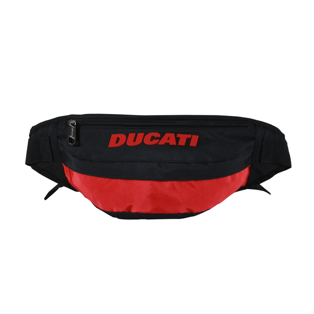 Ducati กระเป๋าคาดอกคาดเอวลิขสิทธิ์แท้ดูคาติ ขนาด 15x42x9 cm. DCT49 204