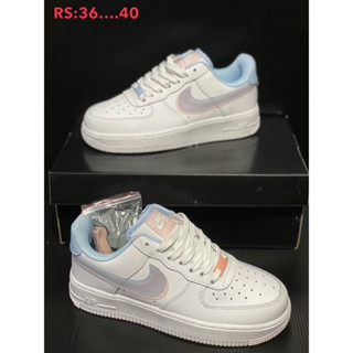 ☘️🦋รองเท้า AIR FORCE 1 รองเท้าผ้าใบผู้หญิง