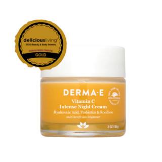 DERMA E ไนท์ครีมวิตามินซีเข้มข้น Vitamin C Intense Night Cream (56 g)