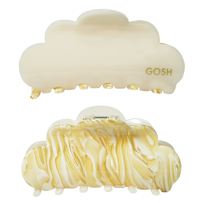 Saturn - GOSH two-tone hair claw (Solar System Collection)