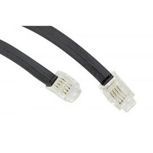 สายโทรศัพท์ หัว JACK RJ9 4C4P CABLE  CONNECTOR (4Pin) หัวเล็ก 4เขี้ยว