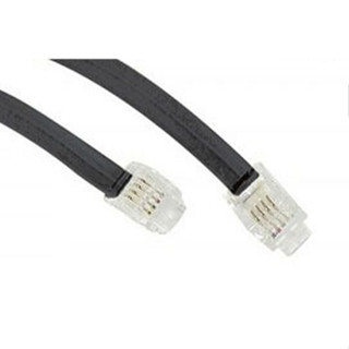 สายโทรศัพท์ หัว RJ9 4C4P CONNECTOR (4Pin) หัวเล็ก 4เขี้ยว